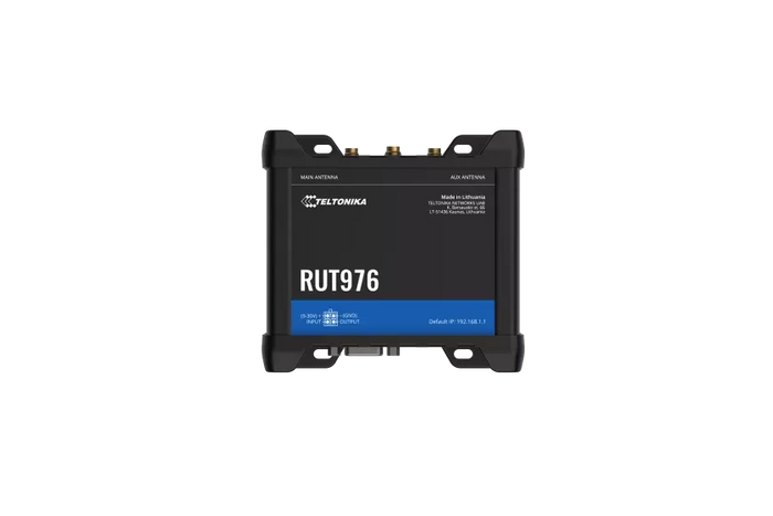 Teltonika RedCap 5G Industrial Router | RUT976-TTK-RUT976