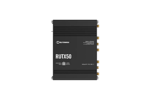 Teltonika Industrial 5G Router, Dual SIM | RUTX50-TTK-RUTX50