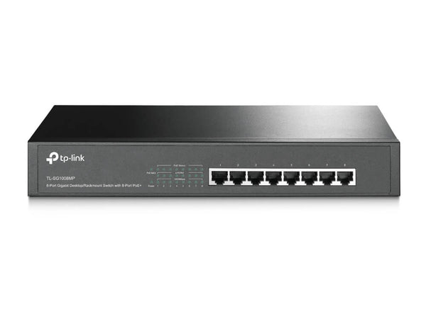 TP-Link 8-Port Gigabit PoE+ Switch-TP-SG1008MP