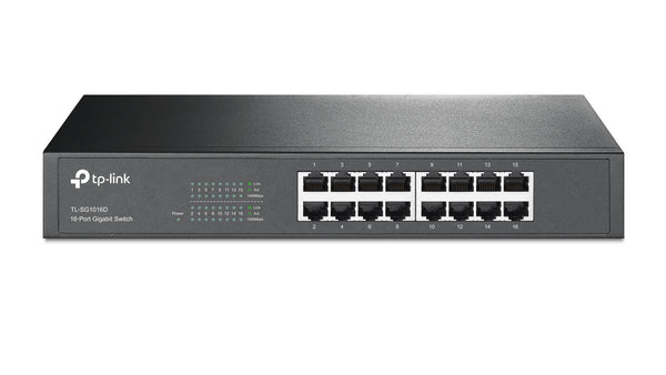 TP-Link 16-Port Gigabit Easy Smart Switch | TL-SG1016DE-TP-SG1016D