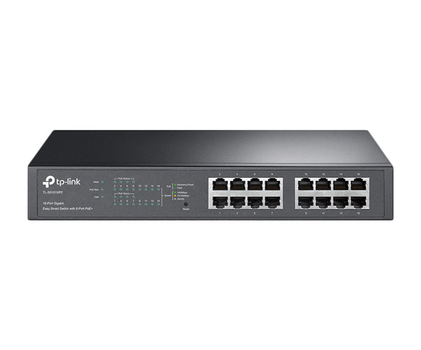 TP-Link 16-Port 8-Port PoE+ Gigabit Easy Smart Switch | TL-SG1016PE-TP-SG1016PE
