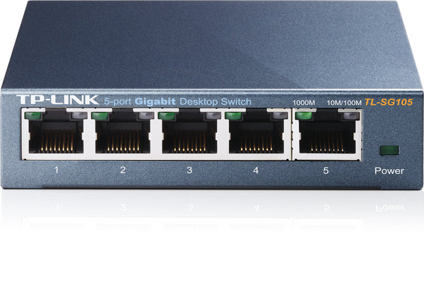 TP-Link 5-Port 10/100/1000Mbps Desktop Switch | TL-SG105-TP-SG105 TP-Link