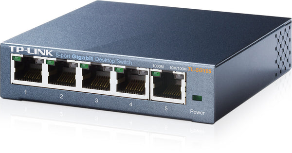 TP-Link 5-Port 10/100/1000Mbps Desktop Switch | TL-SG105-TP-SG105 TP-Link