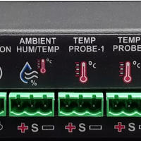 Micro Instruments – Rack Mount Server Room Environmental Monitor-MI-SNSR-ERM-6