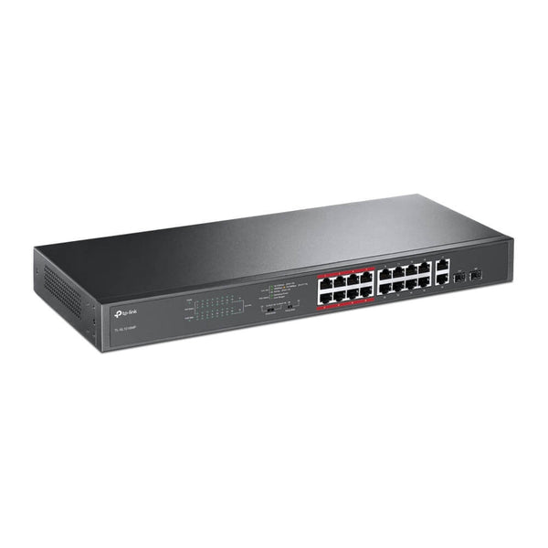 TP-Link 16-Port PoE+-TP-SL1218MP