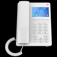 Grandstream 2 Line 3.5'' Color LCD WiFi 6 Hotel Phone White | GHP630W