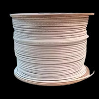Acconet CAT6 Indoor Ethernet Cable 500m White CCA STP Roll | CAT6-500-STP