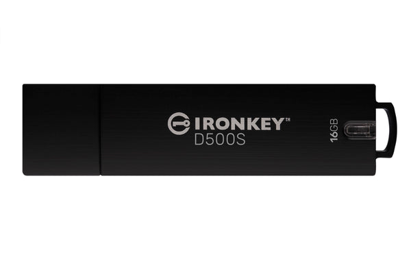 Kingston 16GB IronKey D500S FIPS 140-3 Lvl 3 (Pending) AES-256-IKD500S/16GB