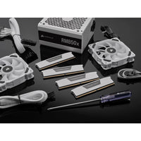 Corsair VENGEANCE® 32GB (2 x 16GB) DDR5 DRAM 5200 C40 Memory Kit; 40-40-40-77; 1.25V; Intel XMP White. .