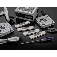 Corsair VENGEANCE® 32GB (2 x 16GB) DDR5 DRAM 5200 C40 Memory Kit; 40-40-40-77; 1.25V; Intel XMP White. .