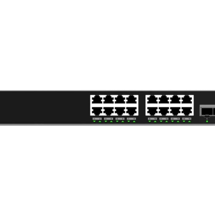 Grandstream Enterprise L3 16 port Managed GbE PoE+ Switch 240W | GWN7812P-GS-GWN7812P