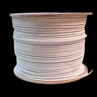 ACCONET CAT5E Ethernet Cable 500M White Roll: Indoor Networking CCA UTP Cable for Reliable Data Transmission