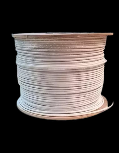 ACCONET CAT5E Ethernet Cable 500M White Roll: Indoor Networking CCA UTP Cable for Reliable Data Transmission