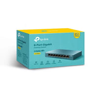 TP-Link 8-Port 10/100/1000Mbps Desktop Network Switch | TL-SG108-TP-LS108G