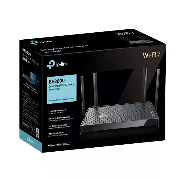 TP-Link Archer BE3600 Dual-Band Wi-Fi 7 Router-TP-BE230