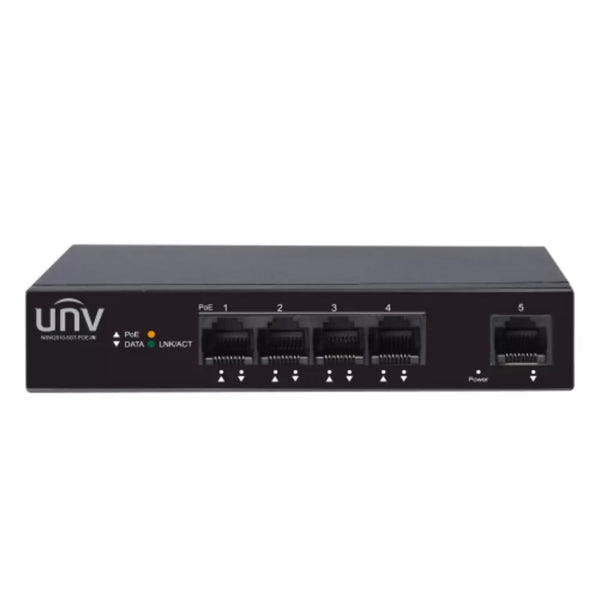 Uniview 4x Gigabit PoE Ethernet Port switch | NSW2010-5GT-POE-IN-UN-NSW2010-5GT-POE-IN