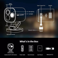 Aqara Camera Hub G5 Pro (PoE, Shadow Gray) | AQ-HUB-CAM-G5-PRO-POE-G