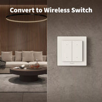 Aqara Light Switch H2 EU - 2 in 1 With Neutral & No Neutral (2 Buttons, 1 Channel) | AQ-CTRL-SW2-WALL