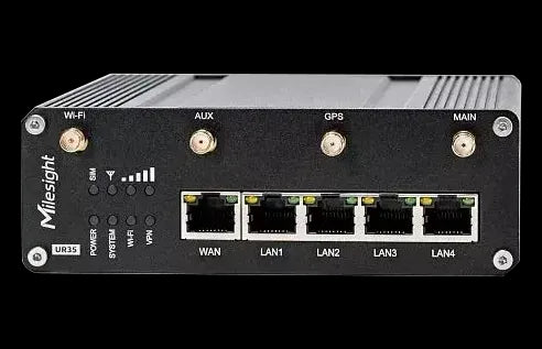 Milesight UR35 4G Industrial Router | UR35-L04EU-G-P-W