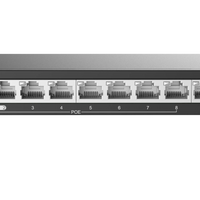 Uniview UNV 8-Port PoE Switch 88W with 2 Uplinks | NSW2020-10T-POE-IN-UN-NSW2020-10T-POE-IN