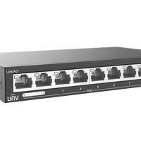 Uniview UNV 8-Port PoE Switch 88W with 2 Uplinks | NSW2020-10T-POE-IN-UN-NSW2020-10T-POE-IN
