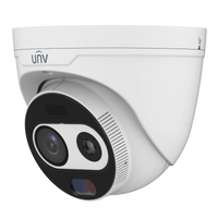 Uniview UNV 4MP Thermal Dual Spectrum Turret IP Camera 4mm(3mm Thermal) | TIC3612SA-F3-4F4AC-I1-UN-IPC3A-THERMAL