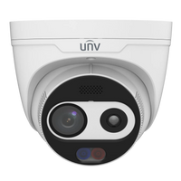 Uniview UNV 4MP Thermal Dual Spectrum Turret IP Camera 4mm(3mm Thermal) | TIC3612SA-F3-4F4AC-I1-UN-IPC3A-THERMAL
