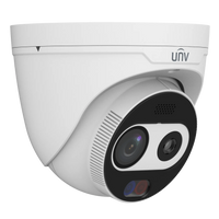 Uniview UNV 4MP Thermal Dual Spectrum Turret IP Camera 4mm(3mm Thermal) | TIC3612SA-F3-4F4AC-I1-UN-IPC3A-THERMAL