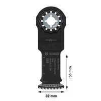 Bosch AIZ 32 BSPB Oscillating Saw Blade - Starlock Plunge Cut Wood/Hardwood Cutting Tool