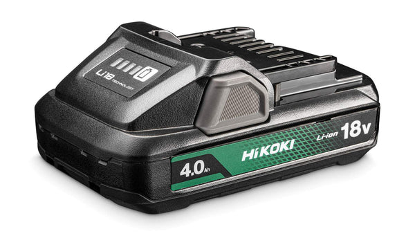 Hikoki 18V slide-on battery pack BSL1840M with 4.0Ah - 37867G
