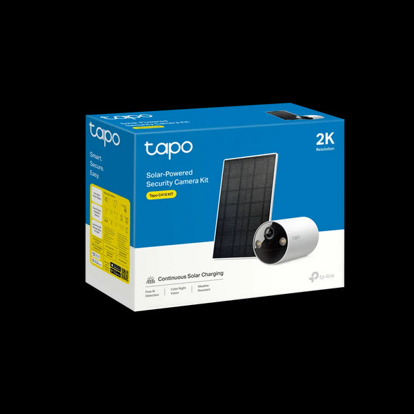 TP-Link Tapo 3MP Solar Outdoor Wi-Fi Camera | C410 Kit