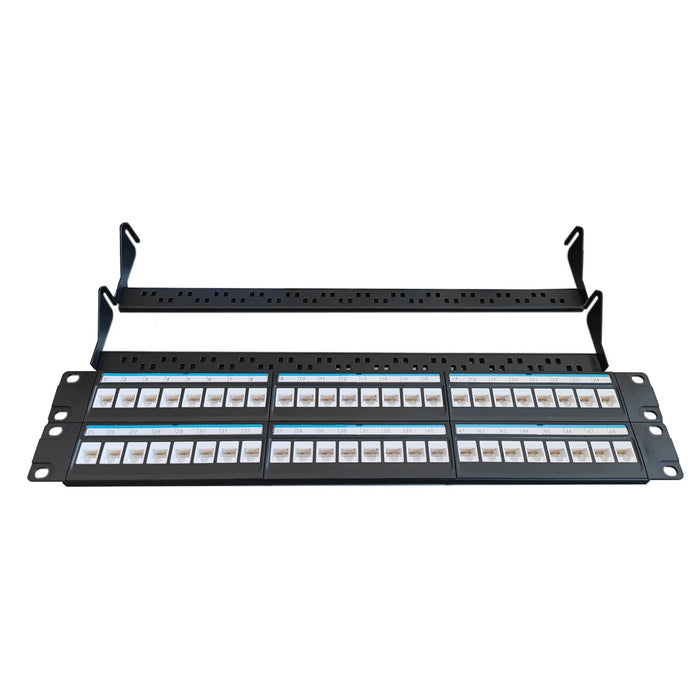 Acconet 48 Port RJ45 Patch Panel | AC-CAB-PP-2U48P-AC-CAB-PP-2U48P