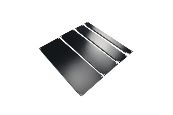 Acconet Blanking Plate, 1U, Black, 19"
