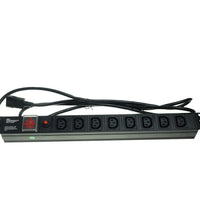 ACCONET 1U 8-Way Kettle Cord Power Distribution Unit (PDU) Power Strip