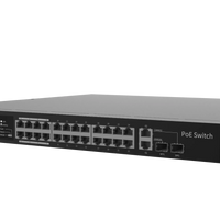UNV - 24 x PoE Ports, 2 x Combo Ports, MAX Capacity 370W, 30W Per Port-UN-NSW2020-24T2GC-POE-IN