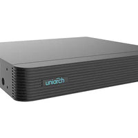 UNIVIEW UNIARCH NVR-110B2 Network Video Recorder. 10-channel, 1-SATA, Ultra 265/H.265/H.264, ONVIF compatible.