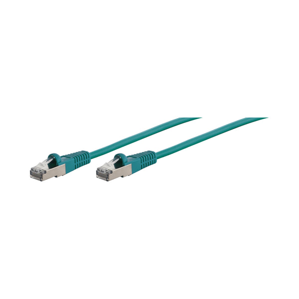 5M CAT6A LSOH MOULDED FLYLEAD - GREEN - NET-CAT6A-10G-5M-GN