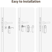 Aqara U200 Lite Matter Retrofit Smart Lock Kit |  EL-D03D-BLACK
