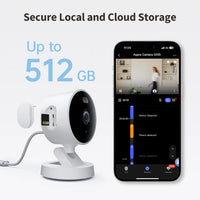 Aqara Select 2K Smart Security Camera Black| AQ-CAM-G100-B