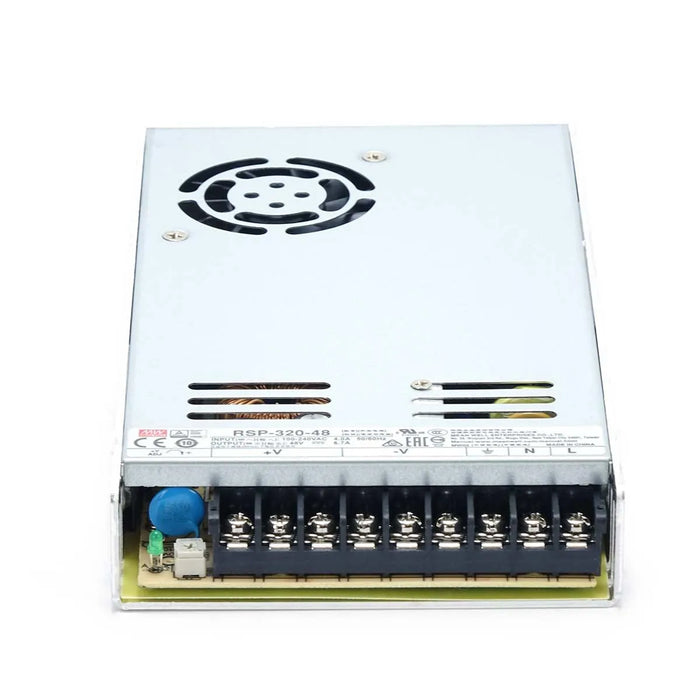 Mean Well 320W Single Output Enclosed AC-DC Power Supply 48VDC | RSP-320-48-MW-RSP-320-48