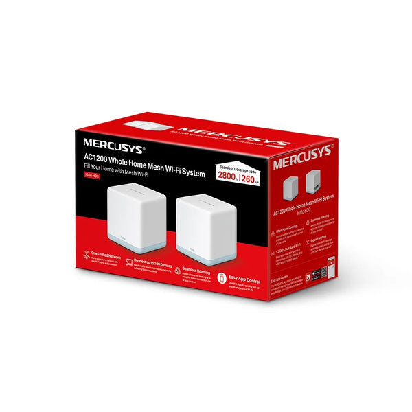 Mercusys Halo H30 AC1300 Mesh Wi-Fi 2-Pack | MRC-HALO-H30-2P