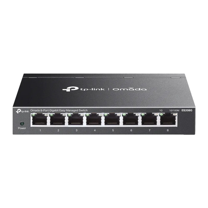 TP-LINK Omada 8-Port Gigabit Easy Managed Switch-TP-ES208G