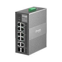 TP-Link Omada 10-Port Gigabit Industrial Easy Managed Switch with 6-Port PoE+ and 2-Port PoE++-TP-IES210GPP