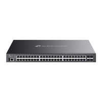 TP-Link Omada 48-Port Gigabit Stackable Lite L3 Managed PoE++ Switch with 4× 10G Slots-TP-SG5452XMPP