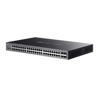 TP-Link Omada 48-Port Gigabit Stackable Lite L3 Managed PoE++ Switch with 4× 10G Slots-TP-SG5452XMPP
