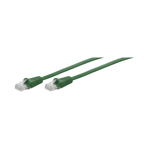 2M CAT5E MOULDED FLYLEAD - GREEN - NET-CAT5FLYM-GN-2M