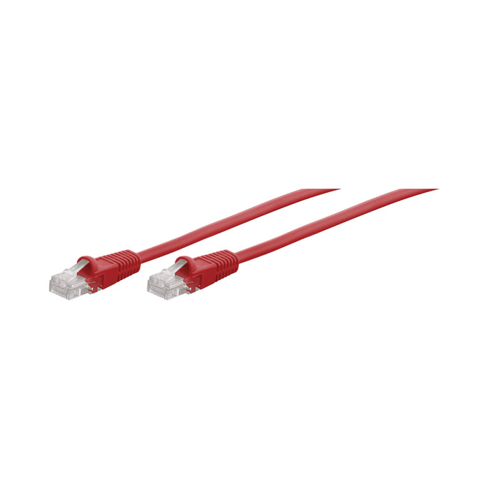 3M CAT5E MOULDED FLYLEAD - RED - NET-CAT5FLYM-R-3M