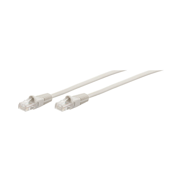 7M CAT5E MOULDED FLYLEAD - GREY - NET-CAT5FLYM-GY-7M