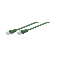 15M CAT5E MOULDED FLYLEAD - GREEN - NET-CAT5FLYM-GN-15M