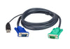 1.2M USB KVM Cable with 3 in 1 SPHD
